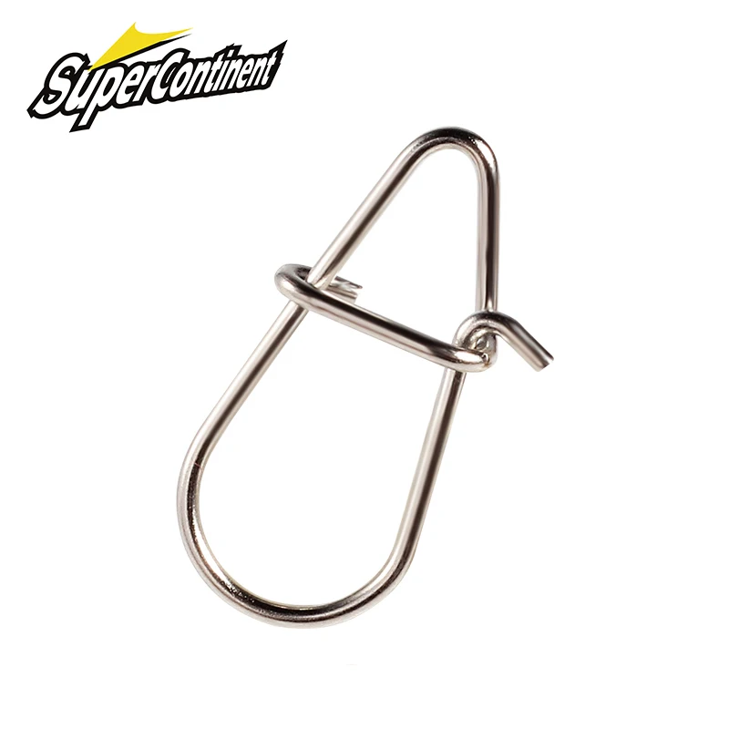 Supercontinent Neue Angeln Snaps Angeln Clips Schnelle Crankbait Snaps Angeln Lockt Anschlüsse Salzwasser Angeln Duo Lock Köder