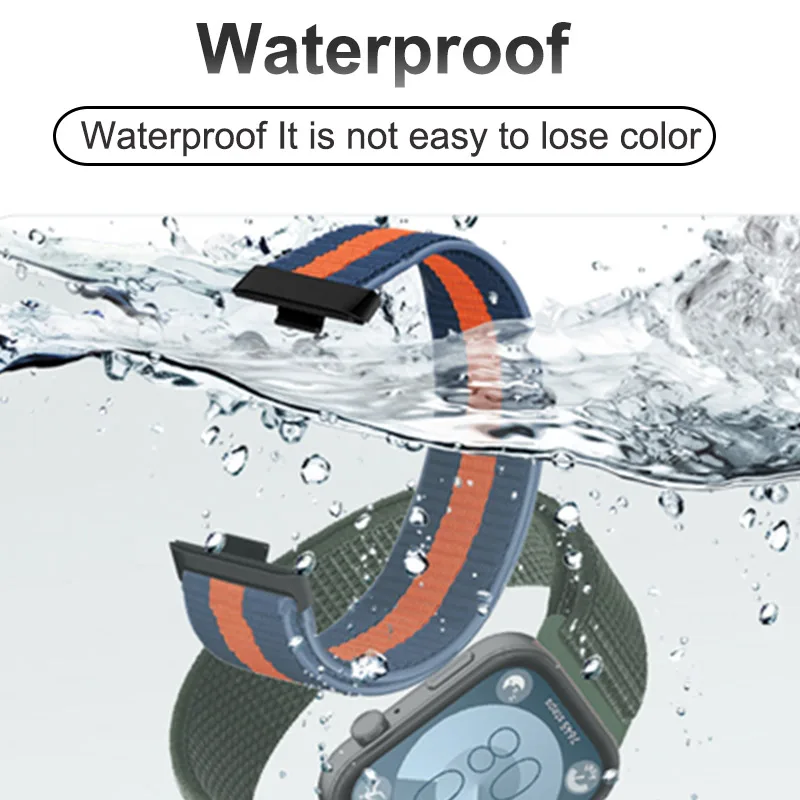 Nylon Loop Adjustable Wristband Replacement Bracelet