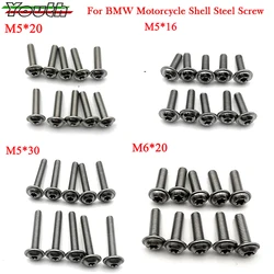 For BMW R1200GS R1200RT R1100GS R1150GS K1200LT K1200S K1300S R1100RT R1150RT -2013 Motorcycle Shell Stainless Steel Screws