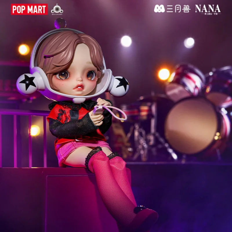 SKULLPANDA x NANA アクションフィギュアセット Amazon.co.jp: POPMART SKULLPANDA × Osaki Nana アクション