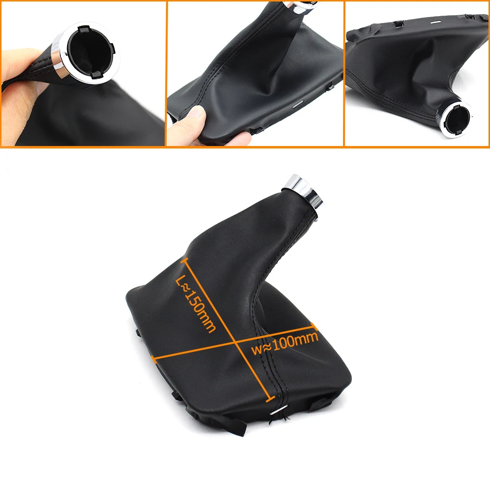 Car Gear Shift Knob Lever Shifter Gaitor Boot Dustproof Cover For Mercedes Benz C E GLK Class W204 W207 W212 X204 C204 2007-2011