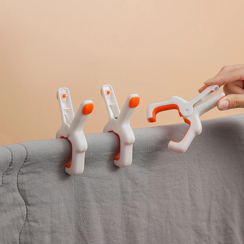 

GONGOUYANG Large Clothespin for fixing quilts for home use with windproof plastic Clothes clips
