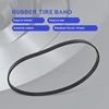 2 Pieces Band Saw Rubber Tire Band Woodworking Spare Parts For 10 Inch Band Saw Scroll Wheel 3