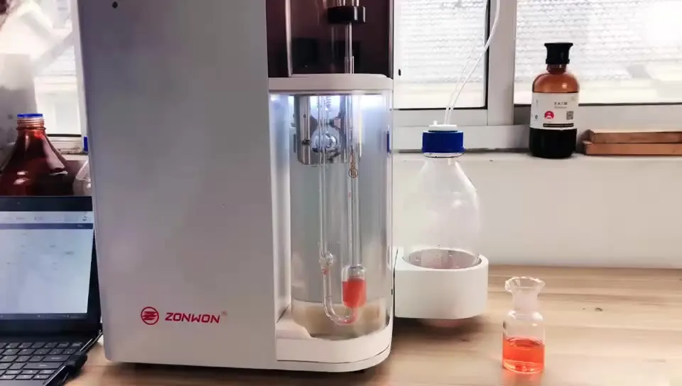 Astm D445 Automated Kinematic Viscometer With Automatic Tube Cleaning And Drying