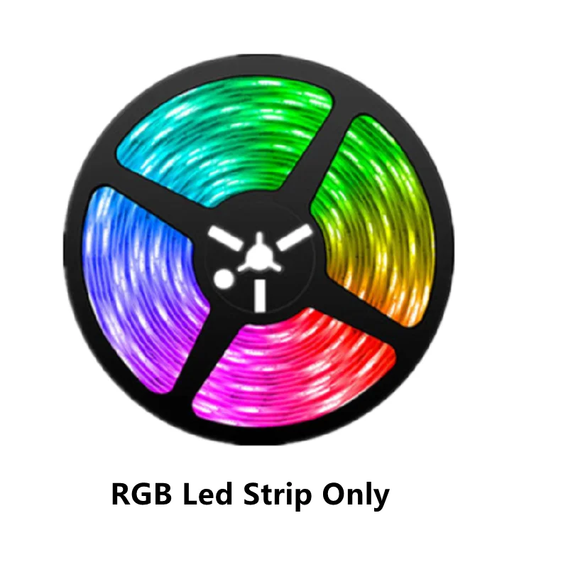 Светодиодная лента RGB без драйвера лампа для освещения комнаты декоративная