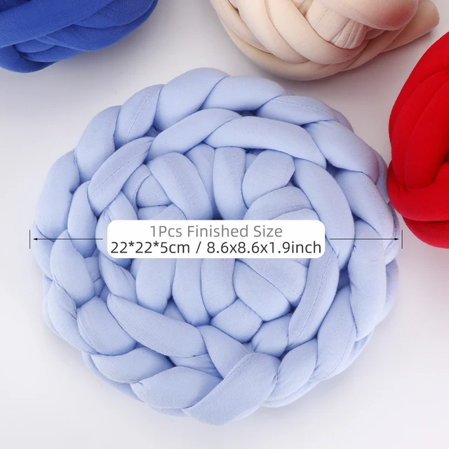 폴리에스터, 다양한 색상, 0.25kg, 8.5m/9.29 야드, 2.0cm/0.78 인치, 기계 세척, 1 개
