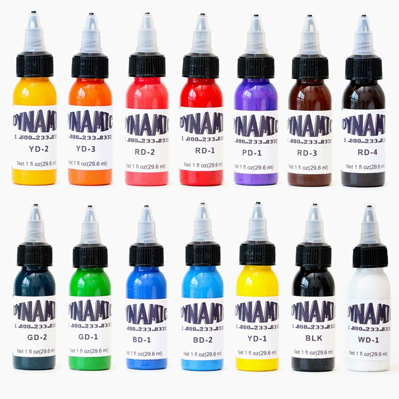

30ml/Bottle Tattoo Ink Semi Permanent Color Pigment Microblading Paint Tattoo Supplies for 3D Body Tattooing,Beginner Practice