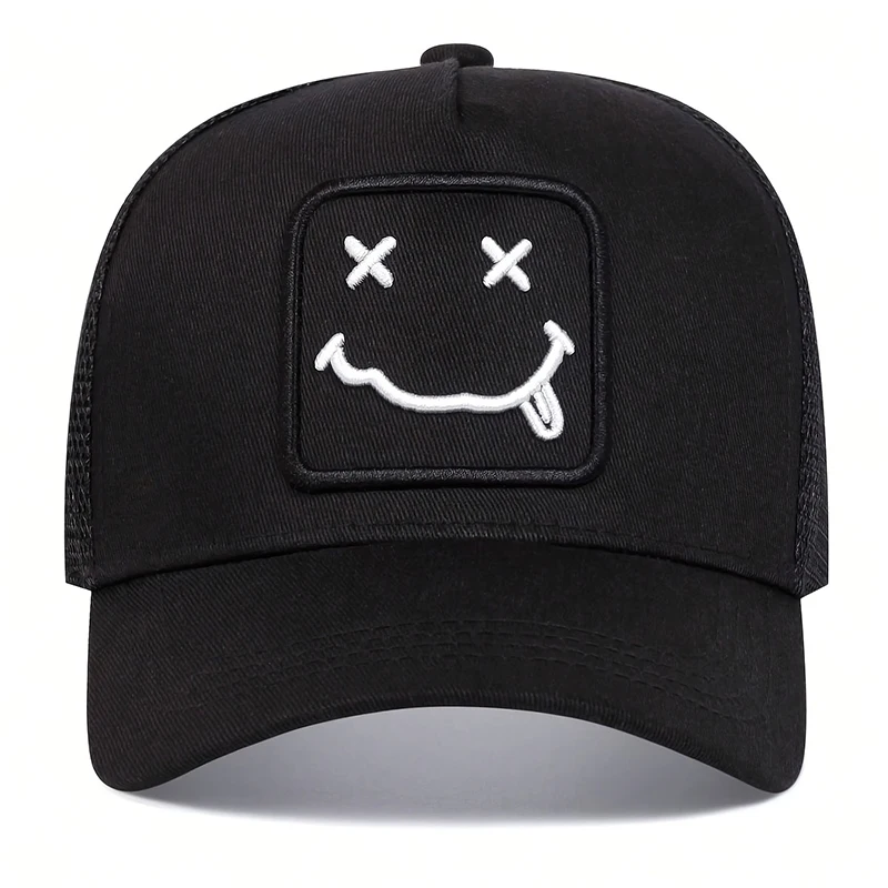 Unisex XX Baseballkappe mit Zungen-Stickerei, Frühling/Sommer Outdoor Verstellbare Freizeitmütze, Sonnenschutz-Hut, Sportkappe – Detail 4