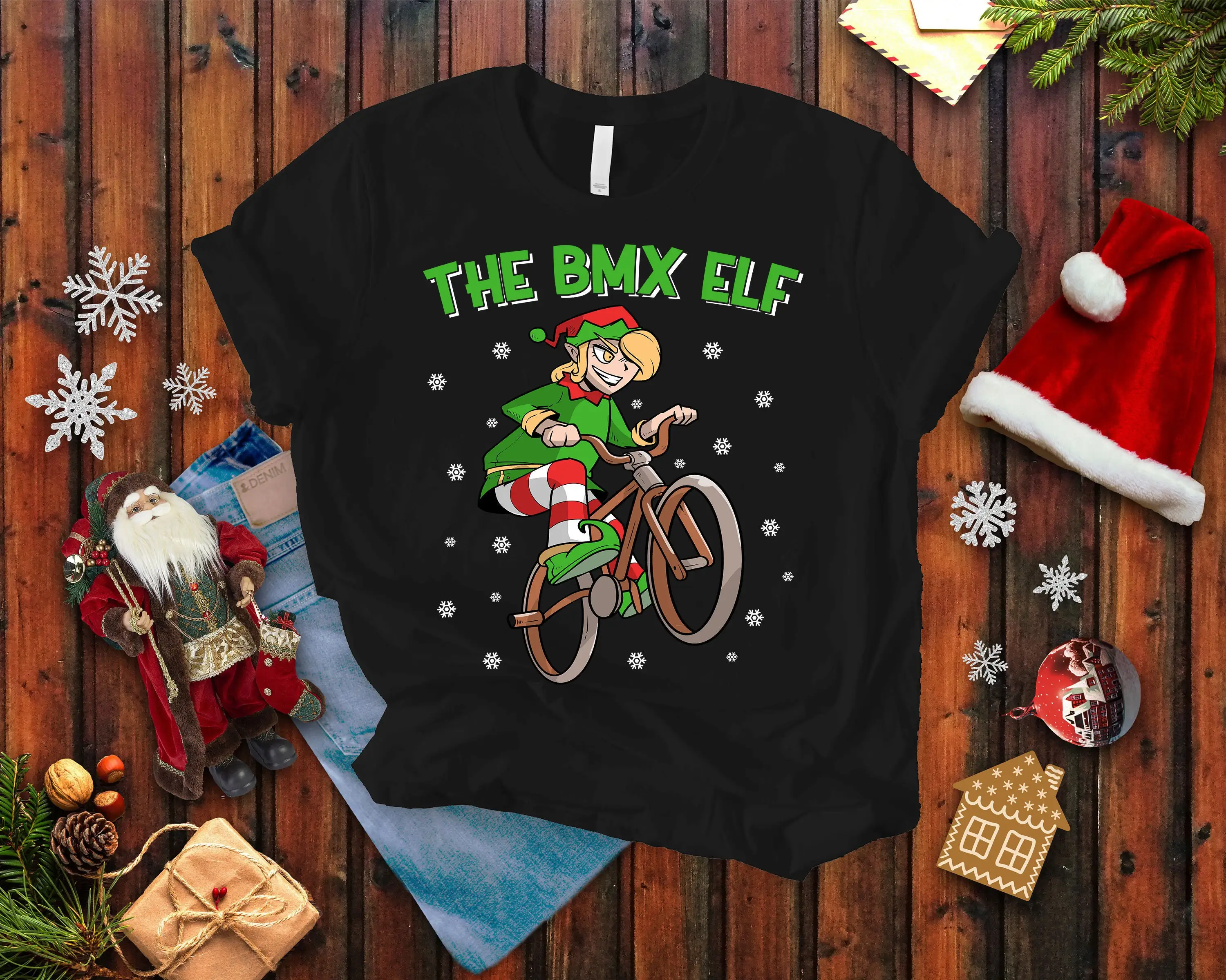 Female-Bmx-Elf-T-Shirt-Girl-Freestyle-Bike-Riding-Clothes-Bicycle-Rider ...