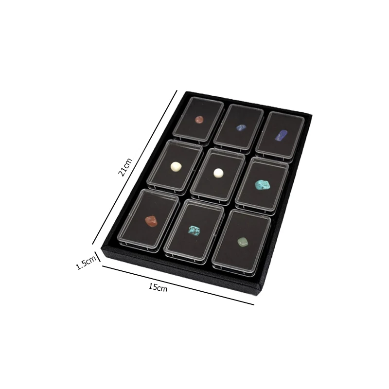 888 Présentoir USA – 12 Pièces Blanches 24 Emplacements Pour Pièces De Monnaie, Bijoux, Présentoirs Floqués