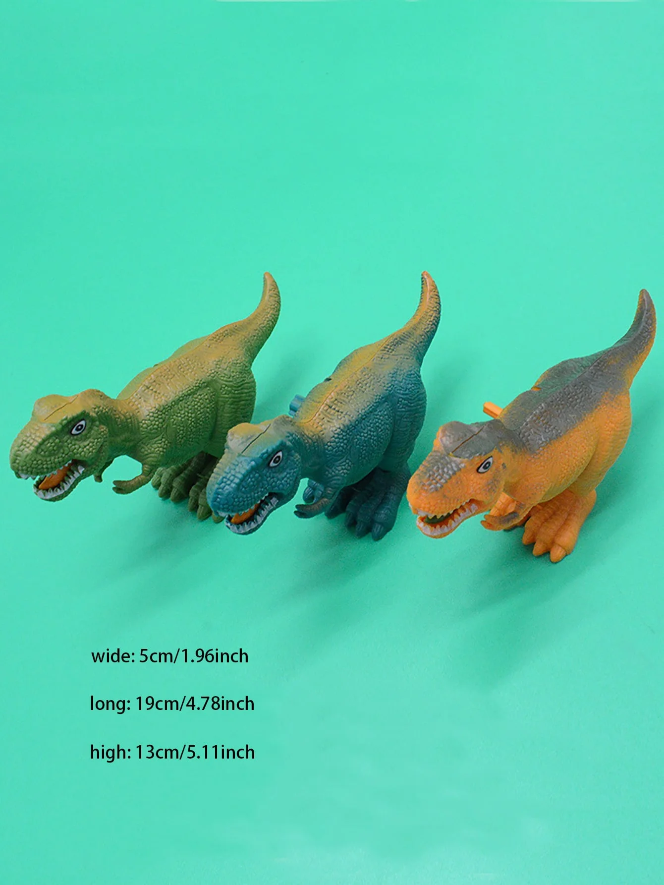 1pc-Cute dinosaur toy, winding toy, suitable for teasing cats and dogs, interactive game - random color