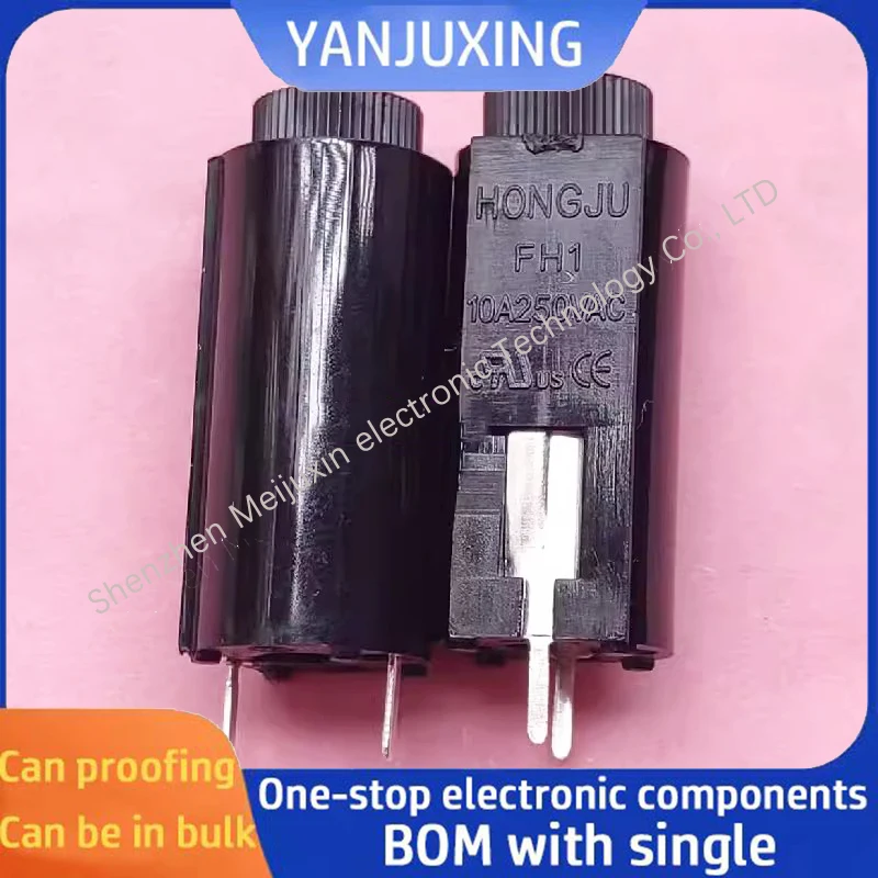 1pcs/lot Fuse holder/fuse tube FH1-206Z 10A250V 5X20 Fuse wire