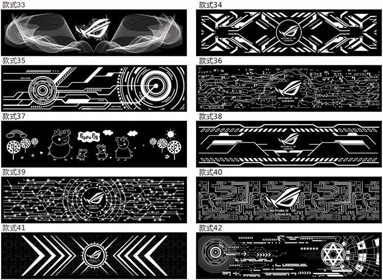 painel de iluminação personalizado para PC, GPU,