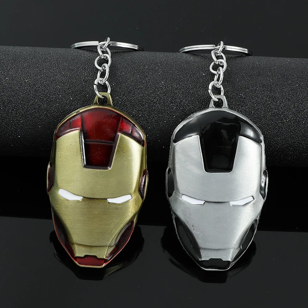 Iron Man Superhero Keychain - Stylish Accessory