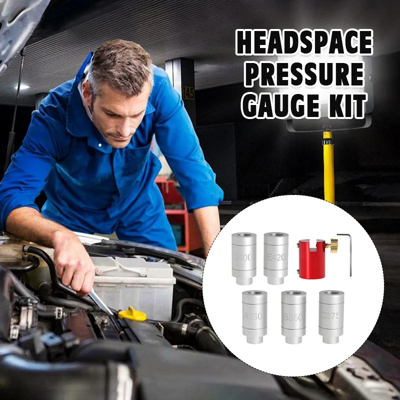 Gauge Body With 5 Bushing Set Load Headspace Gauge Kit For A330, B350, C375, D400, E420 For Checking Most Bottlenecks 2