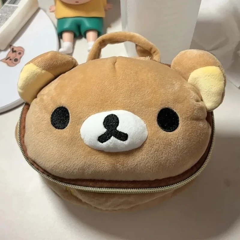 Kawaii Rilakkuma الدب بيضاوي الشكل مجسمة حقيبة أقل...