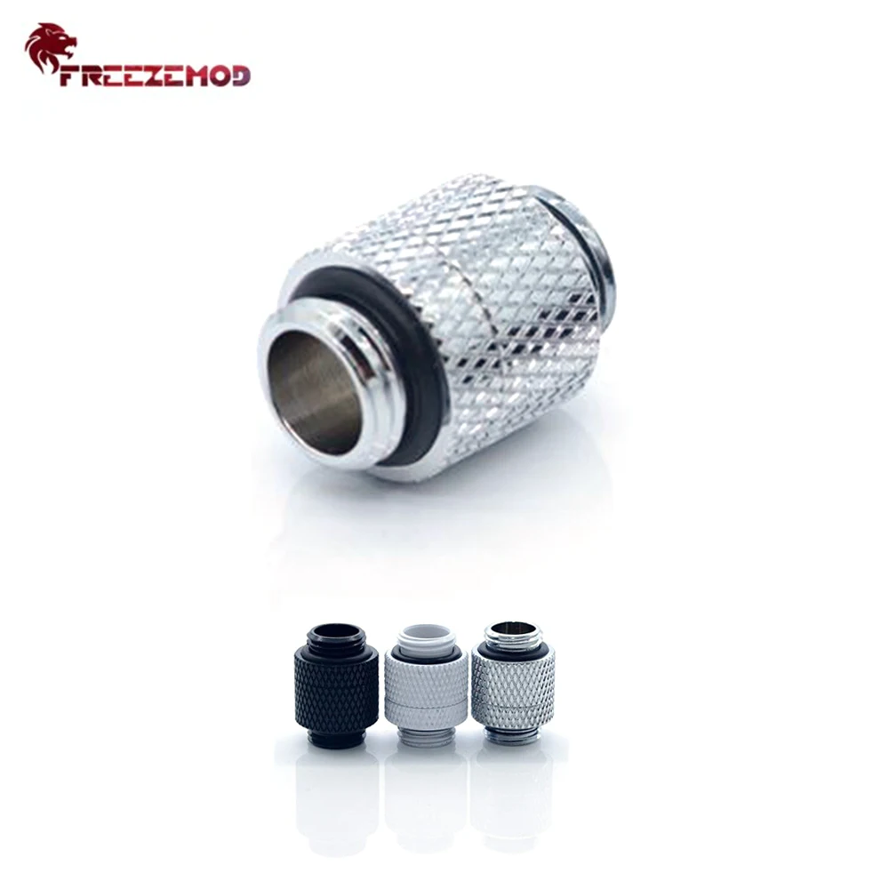FREEZEMOD Double Male Connector 360 Degree Rotate Adapter Fitting Dual ...