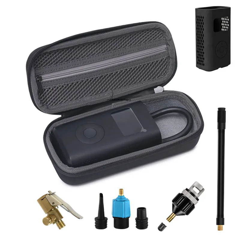 Adapter Replacement Tube Extension Mouth Hose Hard EVA Case For Xiaomi Air Pump Air Pump Compressor Accessories portable air pump air pump protective case electric air compressor tire pump accessories