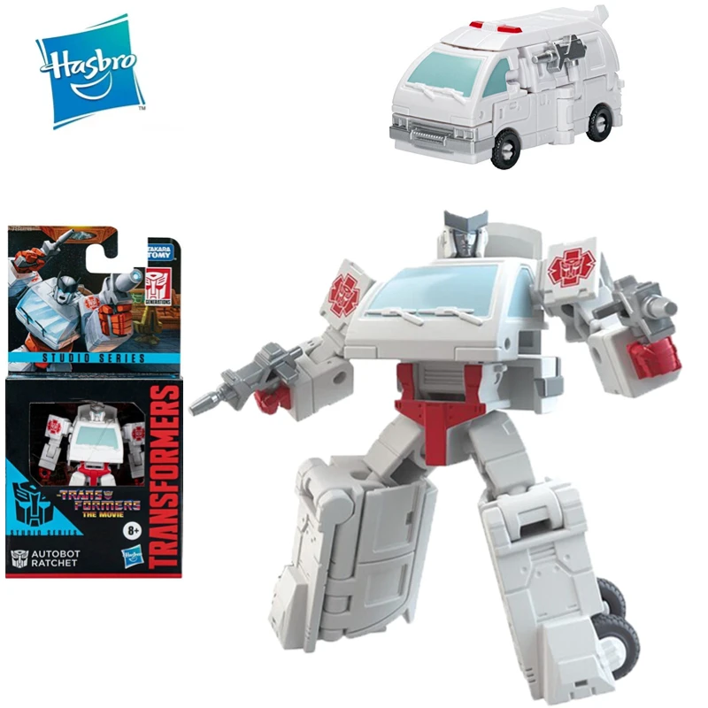 

New Transformers Hasbro Studio Series 86 Core Class Autobot Ratchet 10 Cm Action Figure Collectible Toy Model