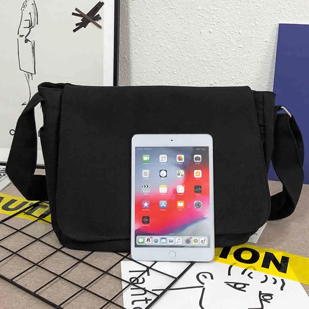 Messenger Bag Multi-function Messenger Bag Japanese College Girl Fashion Harajuku Wind Portable One-shoulder Love Pattern Bags