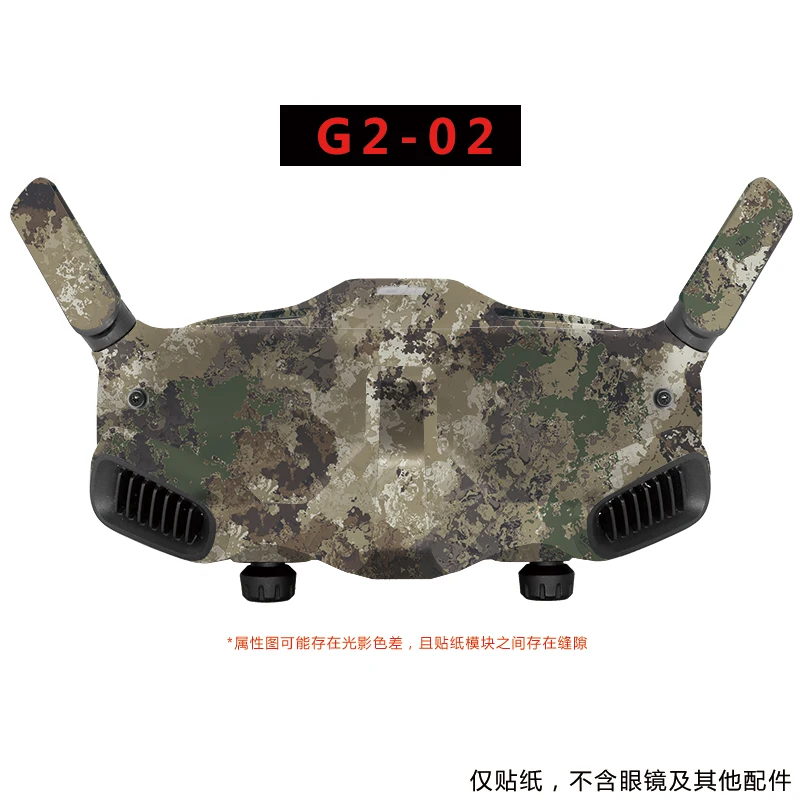 para Dji Avata Drone Óculos de Vôo Dji Óculos de Proteção Colorido Adesivo Anti-risco Película Protetora à Prova Impermeável Água Decalque da Pele Acessórios - Image 5