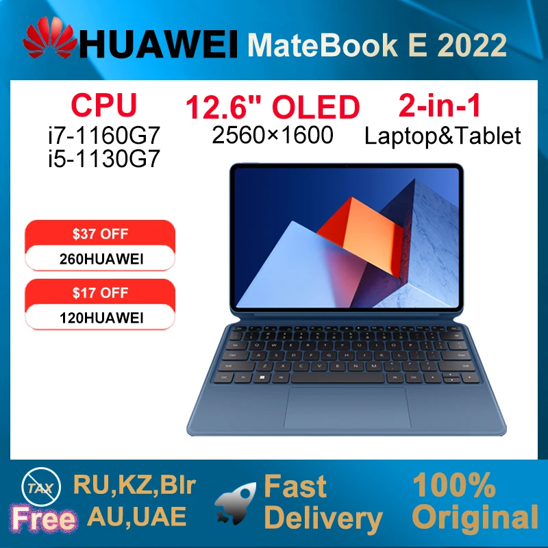 2022 HUAWEI MateBook E Tablet Mini Pc 12.6 Inch OLED Full Screen 2