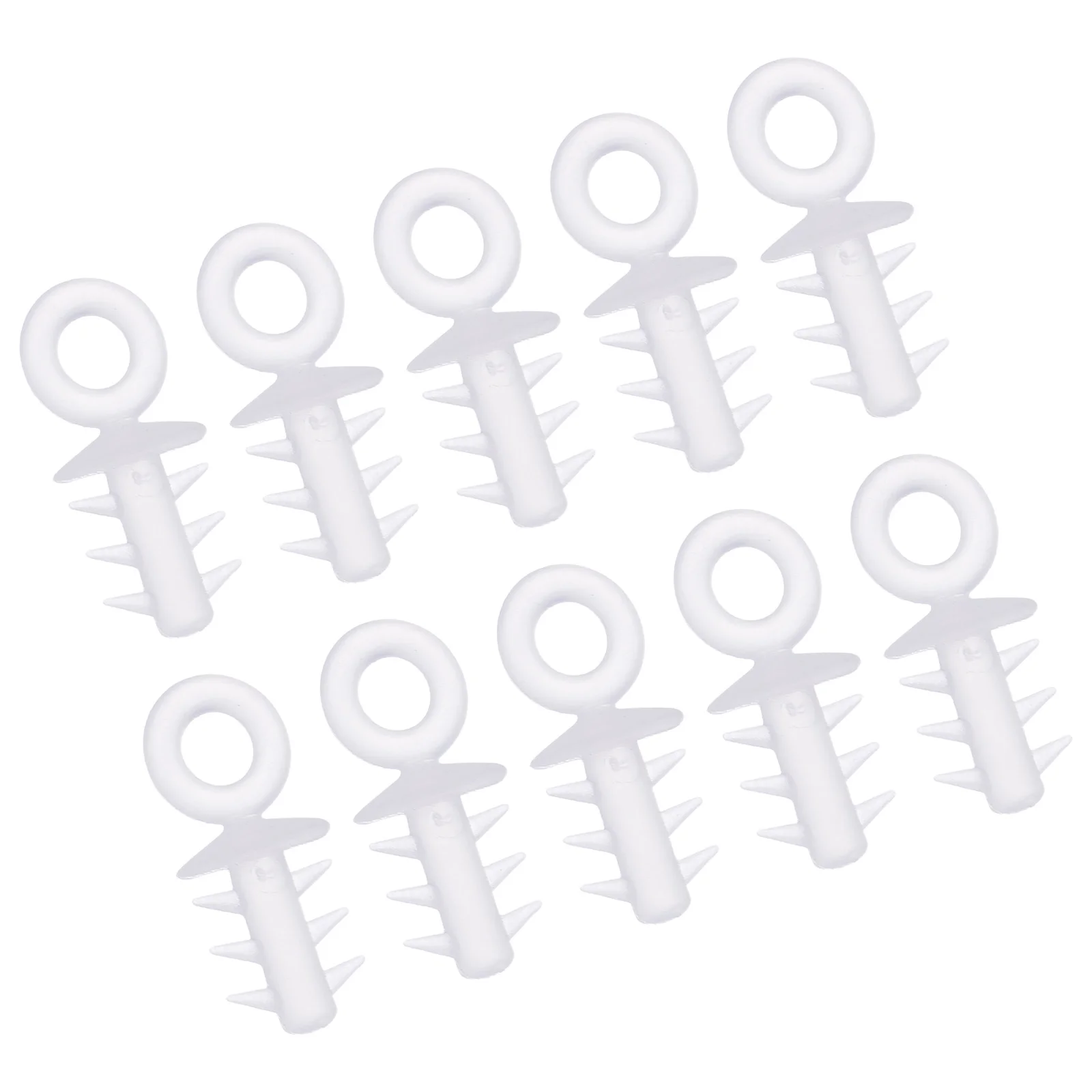 200 Pcs Foam Ball Cap Cover Christmas nament Pendant Fittings Holder Balls Bracket Building Fitness Accessories Ball Pendants