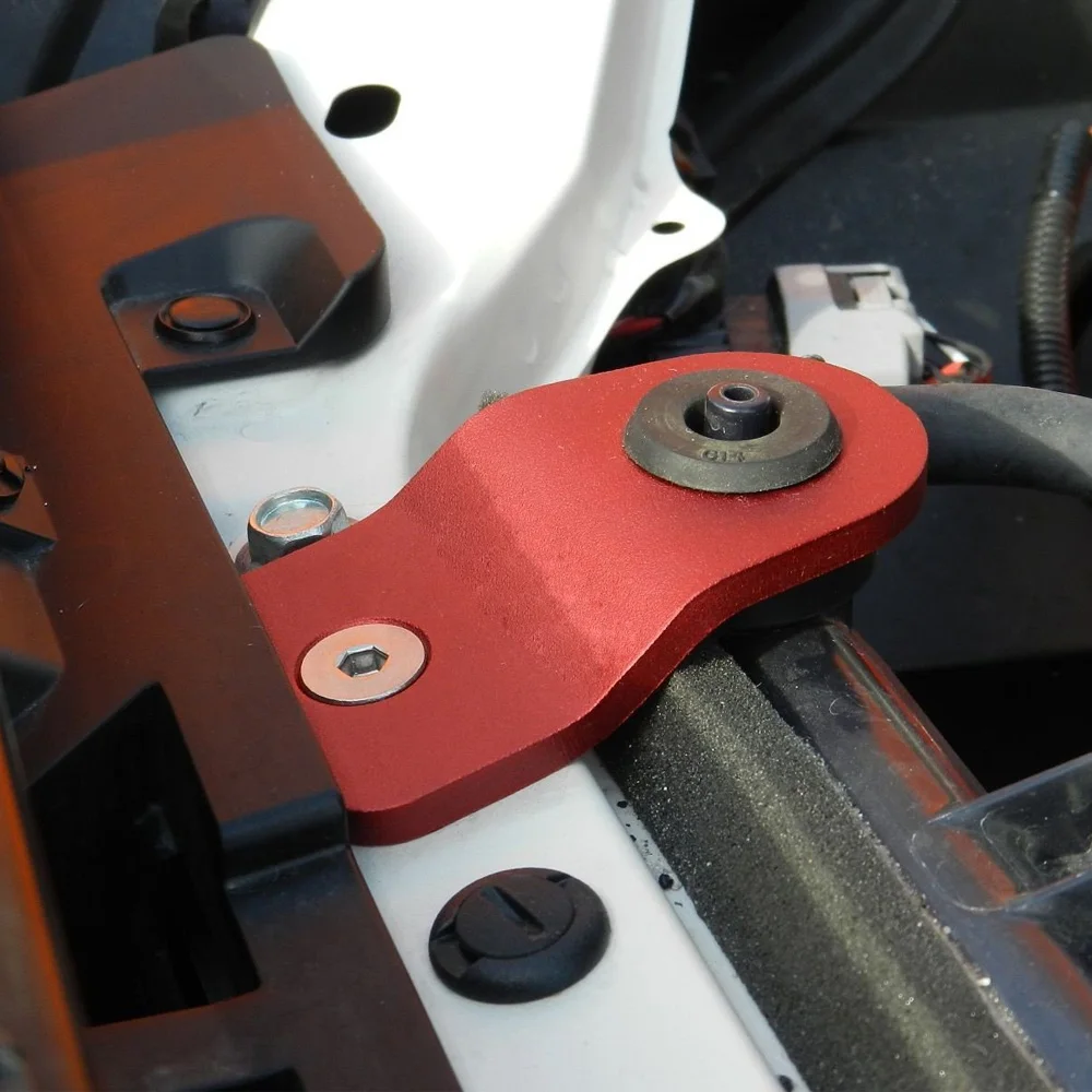 1pcs Aluminum Car Radiator Stay Bracket for Subaru Tank Bracket Racing Refrigeration