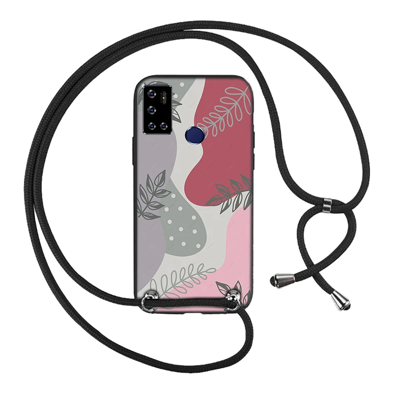 Necklace Lanyard Rope Cover Case For Meizu Note 8 Note8 9 Note9 16s Pro 16t M8 Lite X8 M10 Pro 6 Plus Phone Cases Unique Daisy meizu phone case with stones Cases For Meizu