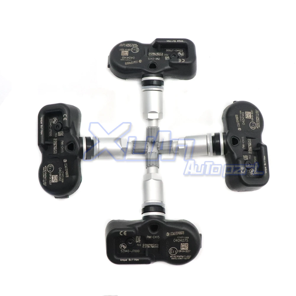 XUAN TPMS Ÿ̾ з  ͸ ý,   K3, , õ, 2019-2020, 433MHz, 52940-J7000 PMV-CH15