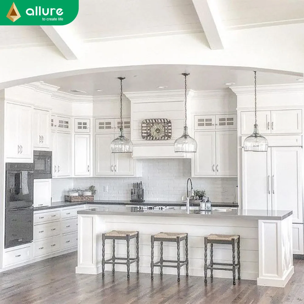 Standards RTA Solid Wood Shaker Modular Kitchen Cabinets 6
