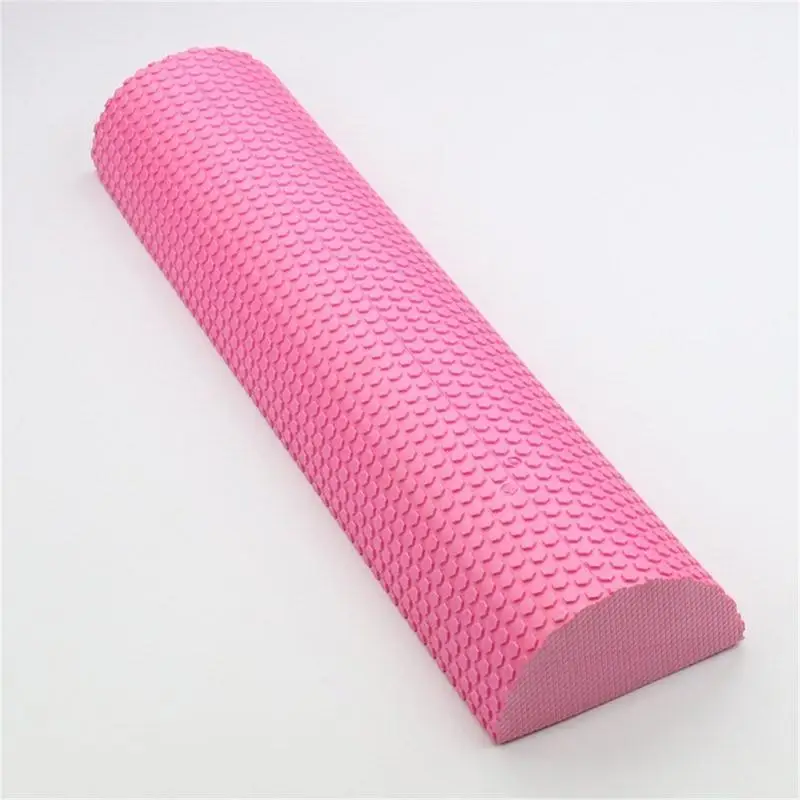 30-45cm Half Round EVA Massage Foam Roller Yoga Pilates Fitness Equipment Balance Pad Yoga Blocks With Massage Floating Point