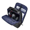Leather backpack male fashion multi-functional backpack Business leisure student first layer cowhide computer bag Black -15.6 6
