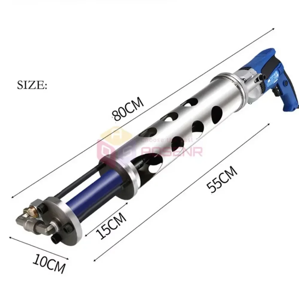 220V Multi-functional Putty Handheld Spraying Machine Cement Mortar Paint Sprayer Waterproof Coating Spray Powder