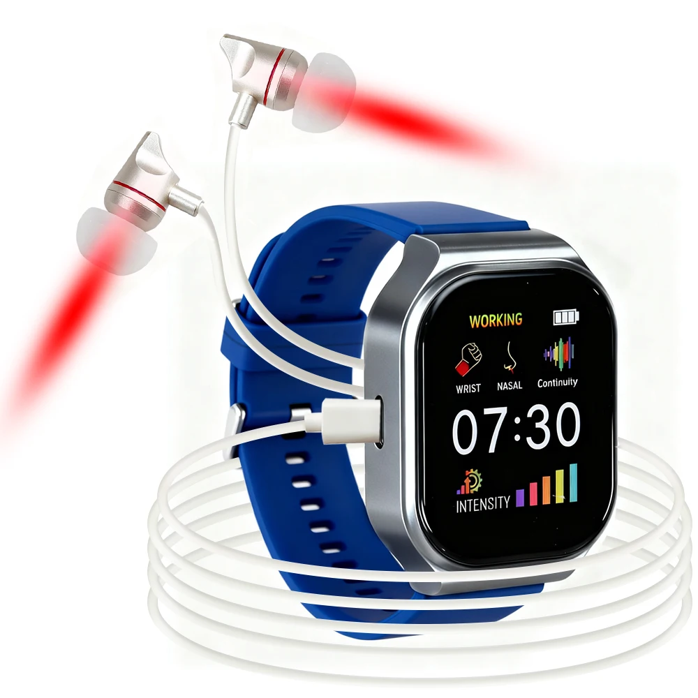 Advanced 650nm Laser Therapy Wrist Device for Diabetes, Hypertension, and Cholesterol Treatment