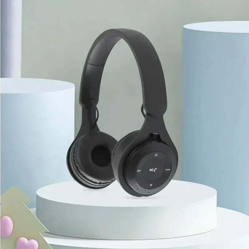 Wireless Bluetooth Headphones With Noise Reduction For Children_voghion.com