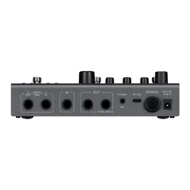 Valeton GP-180 디지털 멀티 이펙트 프로세서, 스튜디오 및 휴대용으로 사용 가능한 6입력/4출력 오디오 인터페이스 기능 탑재