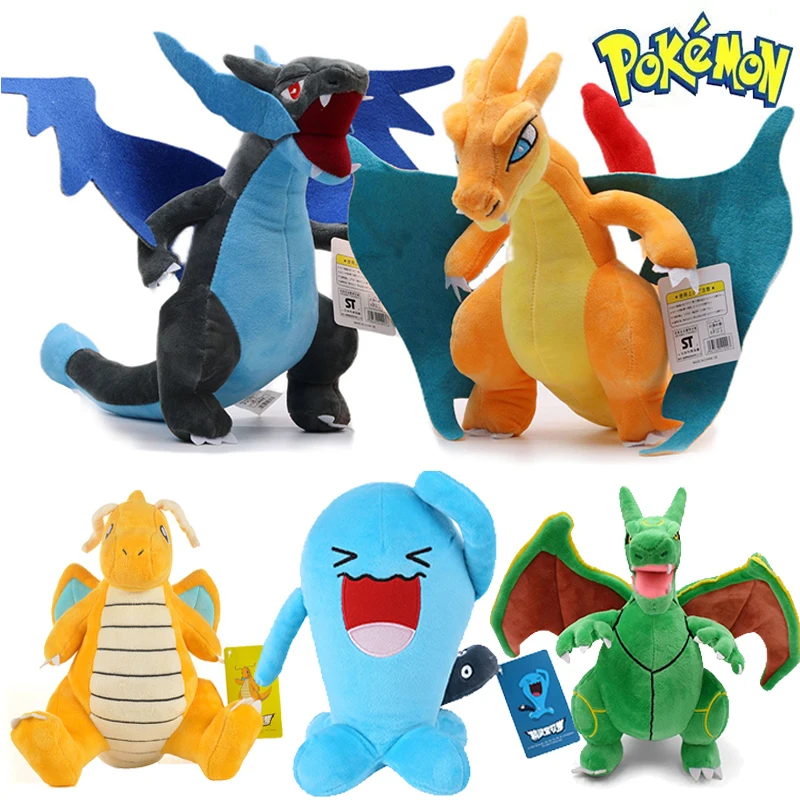 Mega Charizard X Peluche Bambola Giocattolo Morbido Peluche - Foto 3