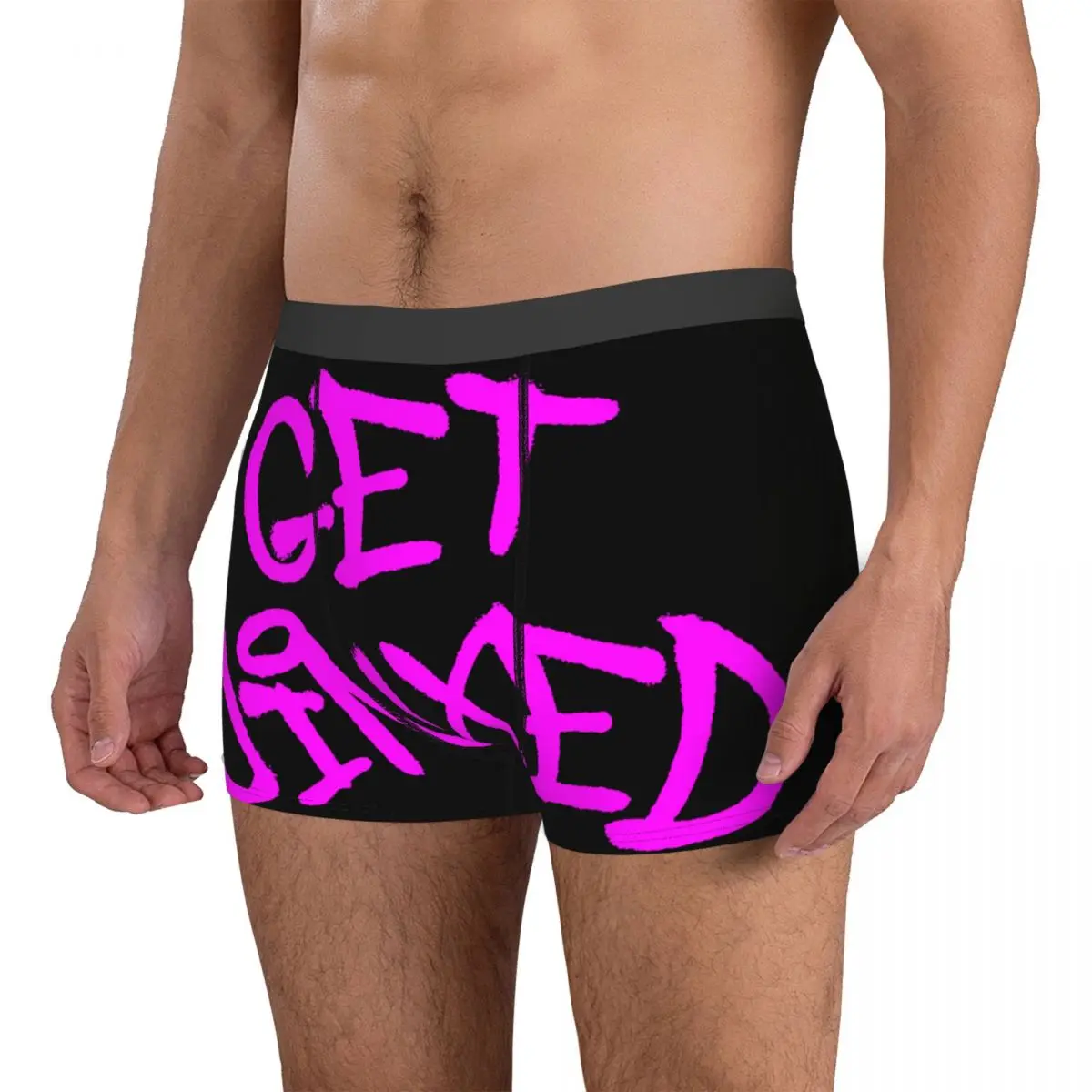 Get Jinxed Cool Men Boxer Briefs Arcane League of Legends Animated Breathable Funny Underwear Print Shorts Gift Idea 3