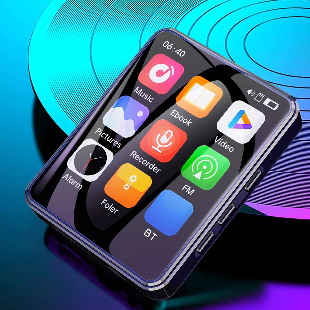 Ŀ ִ  ׷ ÷̾, MP3 ÷̾, FM   å, 2.4 ġ ġũ Bluetooth-Compatible5.3, 16 GB, 32 GB, 64GB