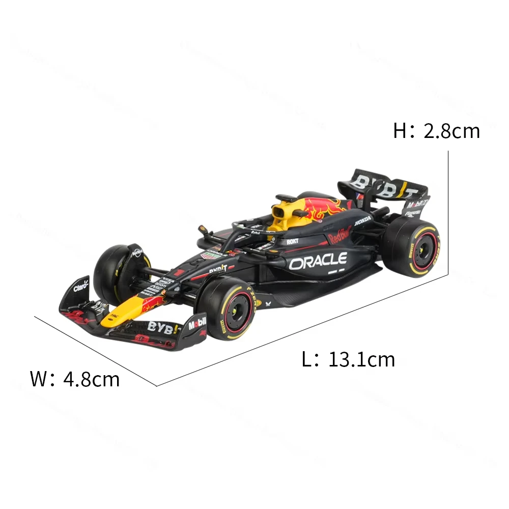 Bburago 1:43 RedBull RB20 1 Verstappen 11 Perez  F1 2024 Oracle Alloy Die Cast Car Model Toy Formula 1 Collection Kid Gift 3