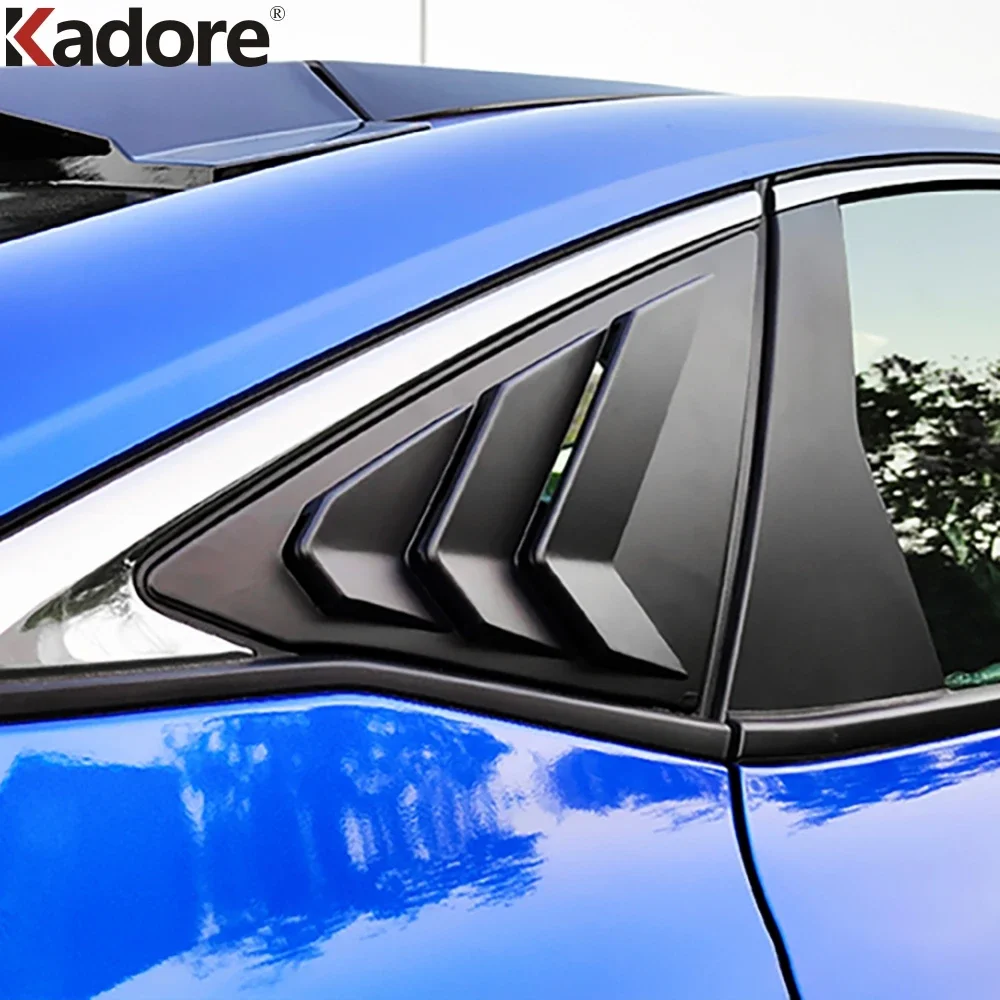 ForHondaCivicIntegraSedan202220232024BlackRearWindowLouver