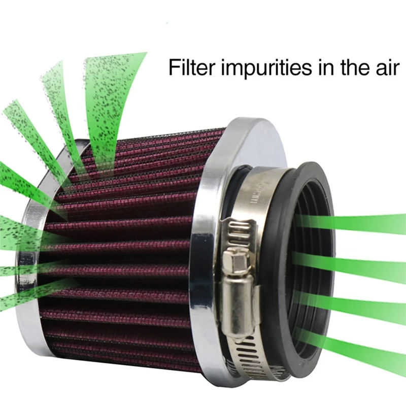 Motorcycle Air Filter Motocross Carburetor Air Intake Filter 50mm 55mm 60mm 38mm 42mm 45mm for Yamaha Kawasaki Suzuki Honda air filters