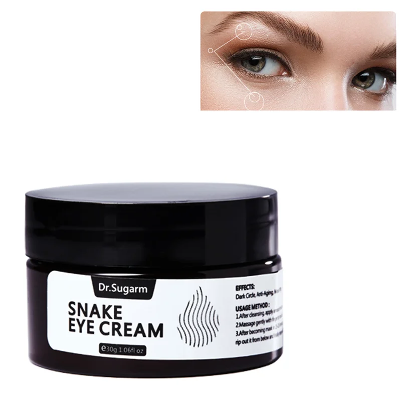 Dr.Sugarm Snake Venom Anti Aging Eye Balm To Reduce Puffiness, Wrinkles, Dark Circles, Crows Feet