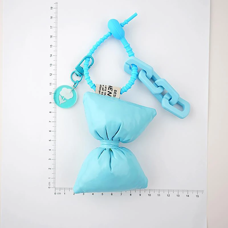 Llaveros de pajarita de moda, llavero de lazo de Airbag, accesorios de joyería, decoración versátil, colgante de bolso minimalista, regalo para niña y niño