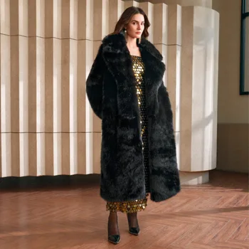 Winter Eco Faux Fur Jacket for Women – 3X Warmer Stylish Coat 4