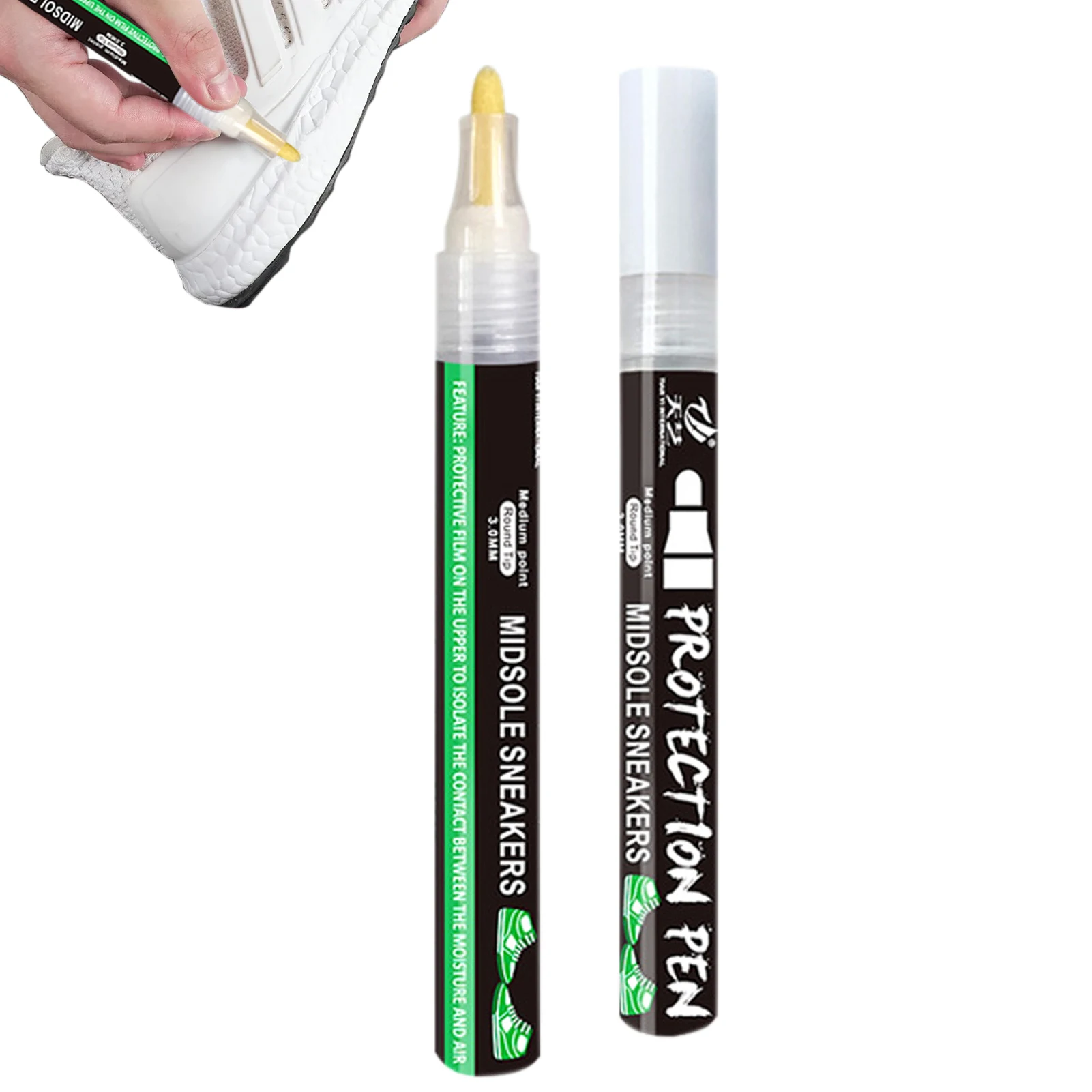 White Trainer Pen Waterproof Shoe Whitener Sneaker Cleaning Pens