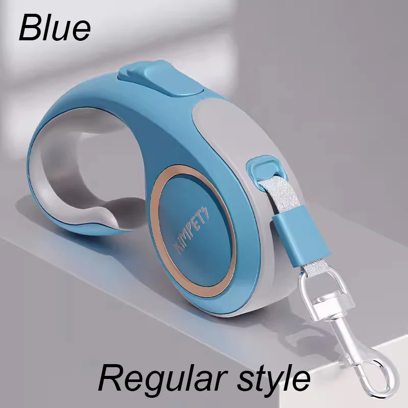 Durable Nylon Traction Rope Belt for Dogs - Flexible Automatic Extension for Walking and Running