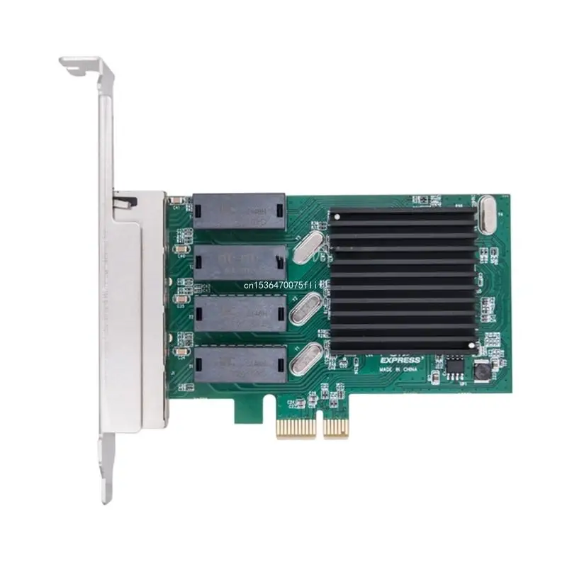 

PCIE to 4-port Gigabit Network Card Fully with Ieee 802., Ieee 802.3u Dropship