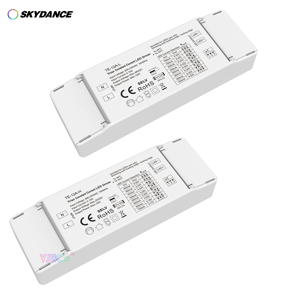 AC 220V to 3-24VDC 350-700mA 12W Triac Constant Current LED Driver 9-45V 100-450mA PWM Controller for LED downlight,spotlight